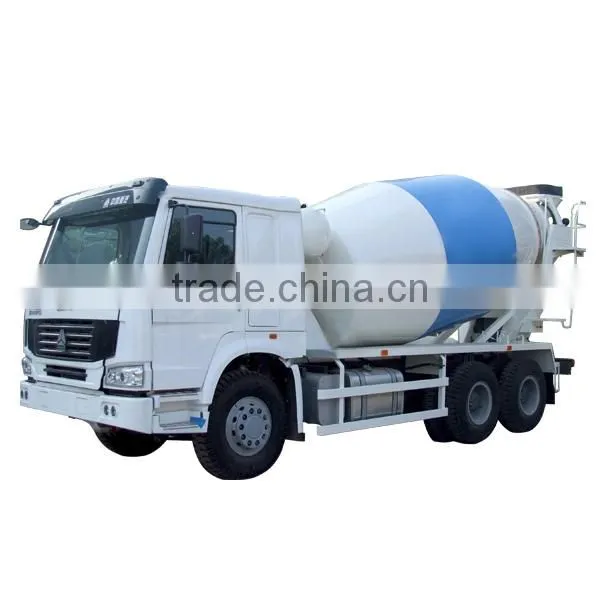 New HOWO Concrete Mixer Truck For Concrete Batching Plant