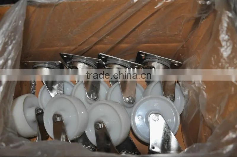 caster wheel 2", swivel/swivel , without brake