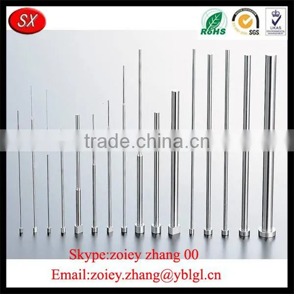 Supplier Custom Precision Material Stepped Nitrided Ejector Pins For Moulds