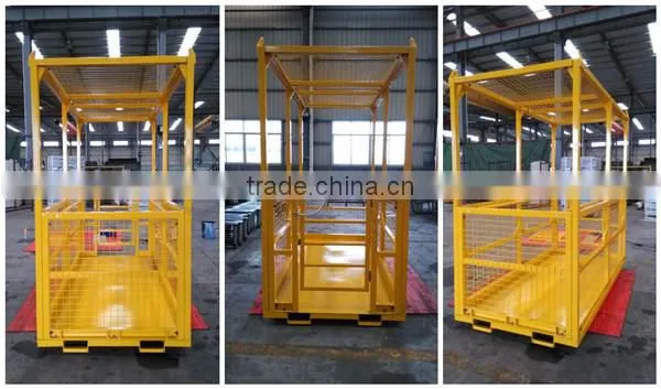 crane work platform cages