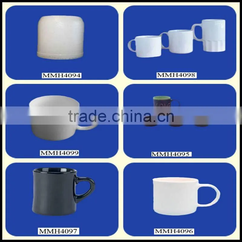 Handmade porcelain blank sublimation mug