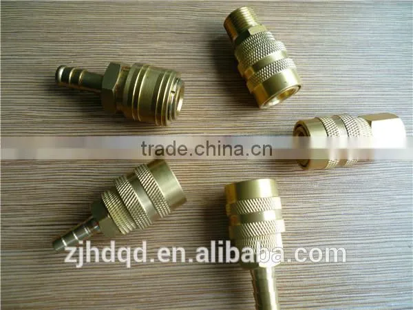 Europe type quick coupler , air coupler of euro type , hose barb with size &6.35 ,8 ,10