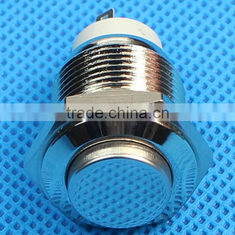 16mm latching push button switch ip67