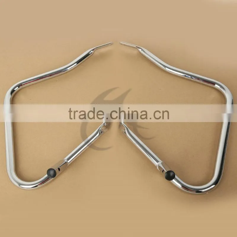 Saddlebag Bags Steel Guard Bracket For Touring Ultra FLH 2014-2017 NEW