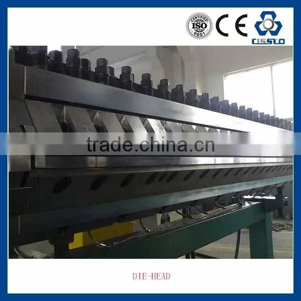 BIG OUTPUT GOOD PERFORMANCE PET PACKING SHEET EXTRUDER MACHINE LINE