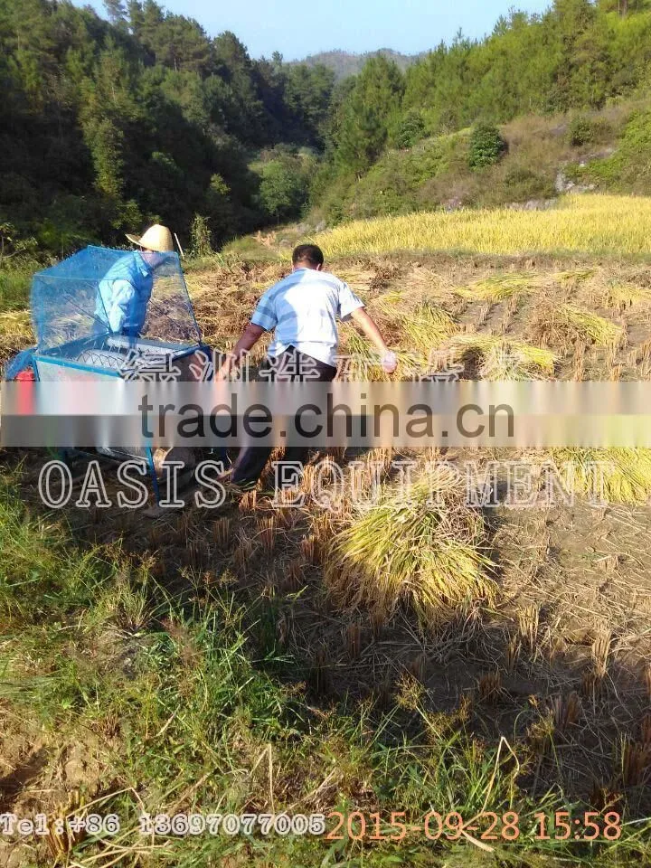 Diesel engine drive rice thresher,rice sheller thresher machine,Direct factory wholesale small threshing machine