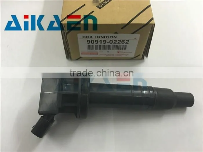 Good Quality Top Ignition coil 90919-02262 for Japanese car