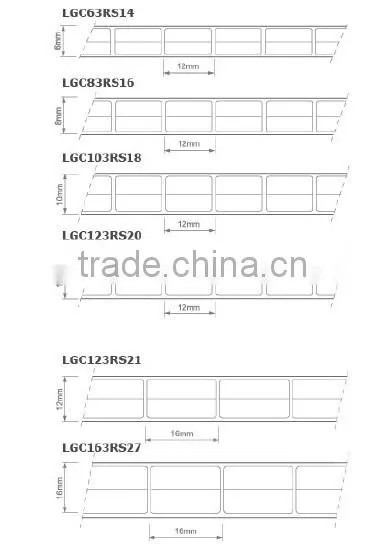 Gensin 10-year warranty UV resistant 8mm triple wall polycarbonate hollow sheet 2100*5800mm