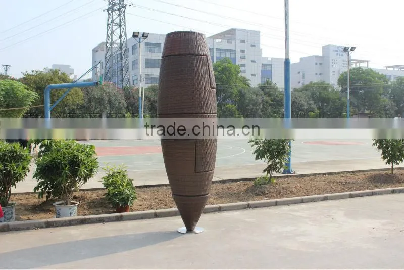 Outdoor Synthetic Rattan Furniture 4 Seated Leisure Table And Chairs