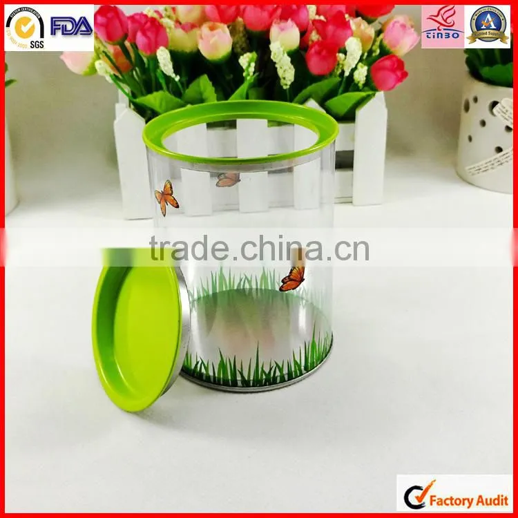 hot pvc clear plastic cupcakes packaging box