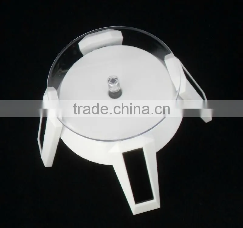 Solar Power Rotating Display Stand With 4 LED Light For Sale