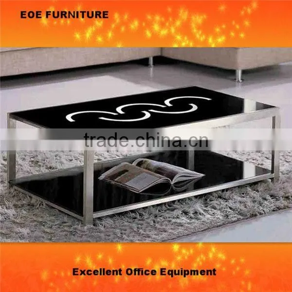 Living room stainless steel center table