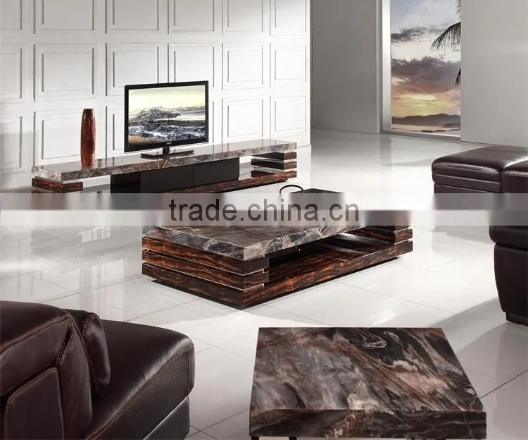 modern nature marble living room coffee table center table