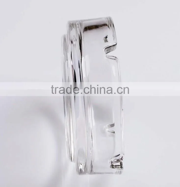 Trending hot products 2015 Clear glass ashtray for cigar