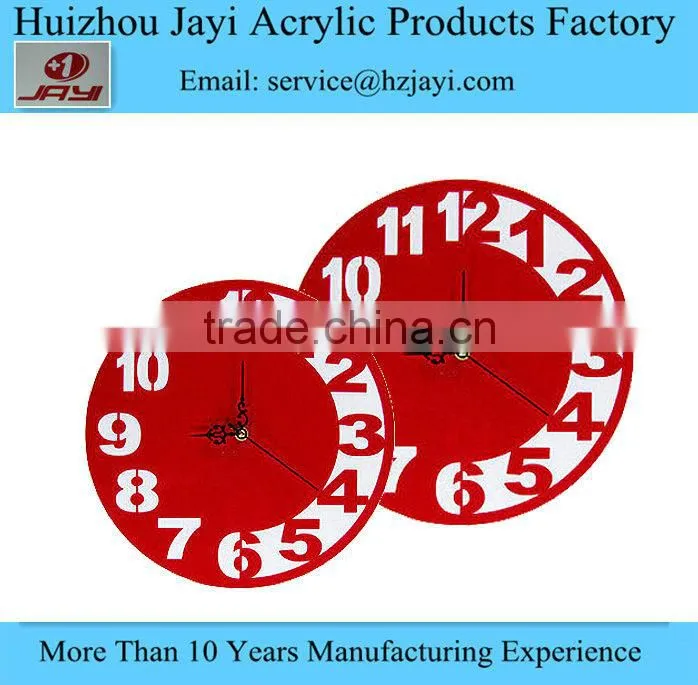 DIY custom 12 Inch acrylic round wall clock