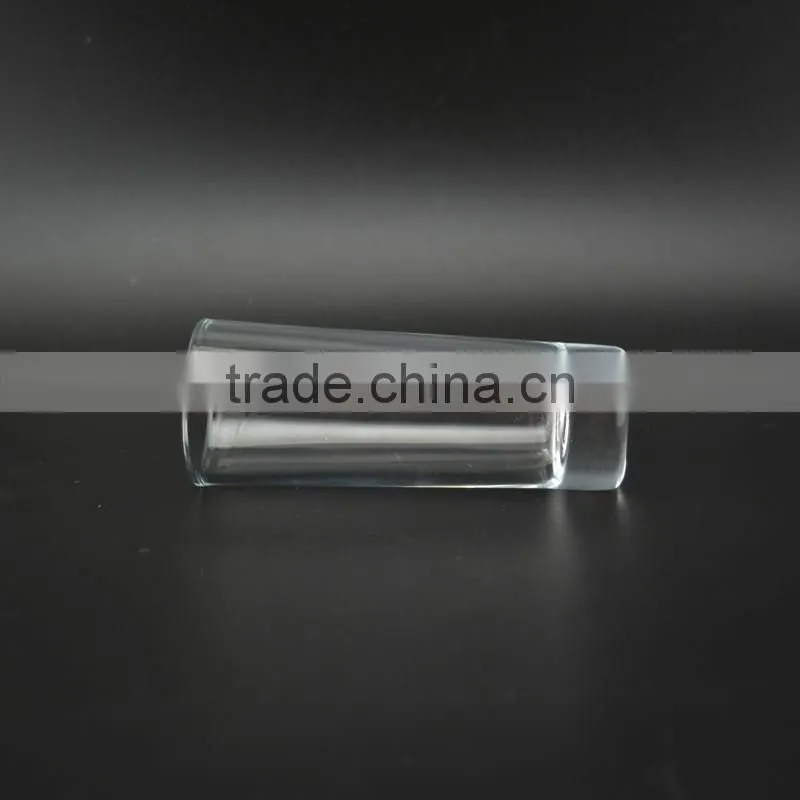 marketing gift 57ml long shot glass with thick bottom