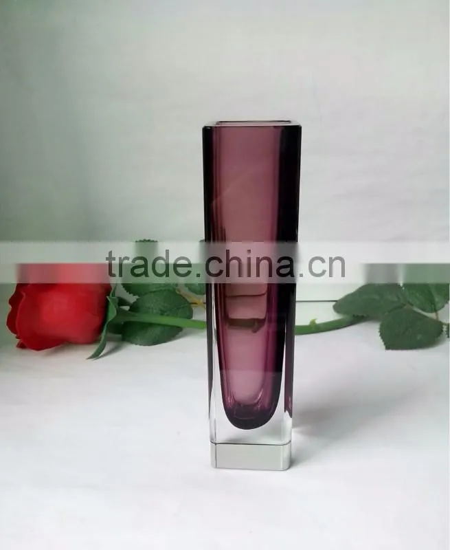 JingYaGe Wedding Table Decorations Glass Crystal Vase