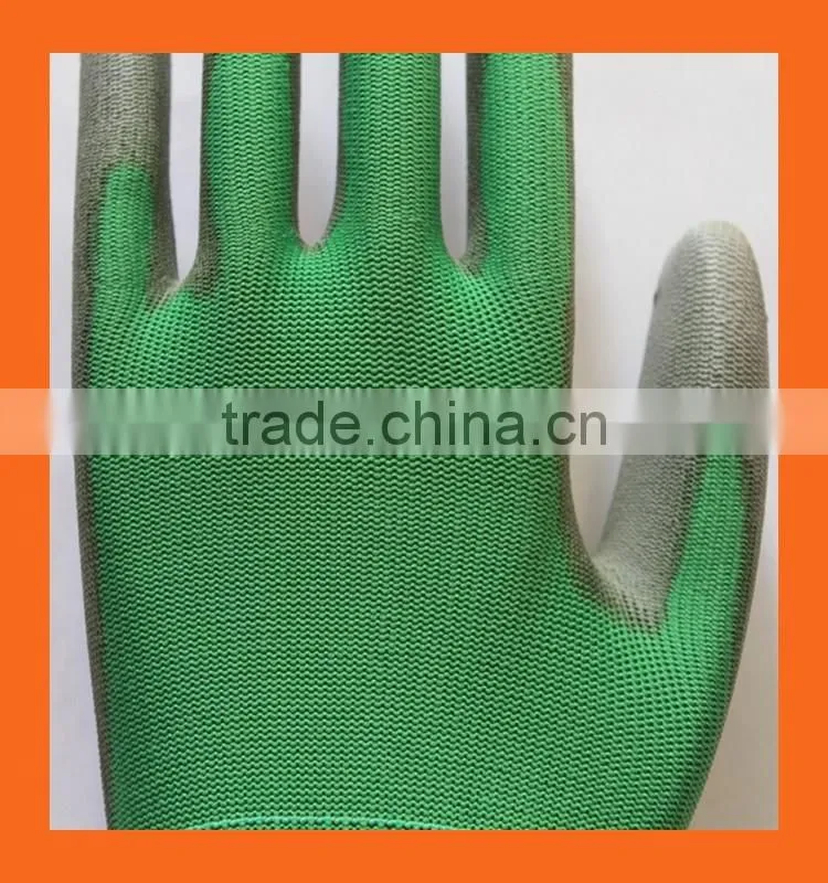 Hyflex PU Palm Coated Gloves Metal Detecting Finger Sensitivity Breathable Gloves