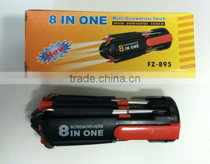 8+6led multifunction screwdriver