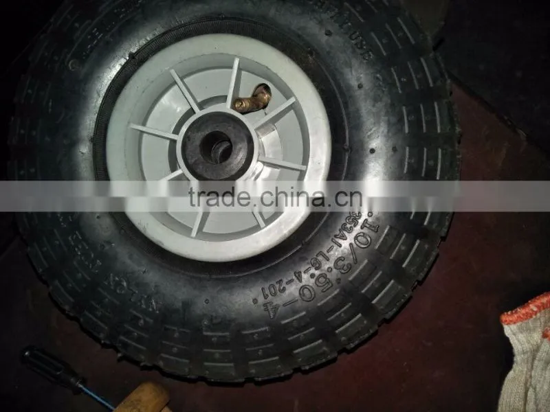 wheel barrow wheel 4.10/3.50-4 Pneumatic Rubber Wheel