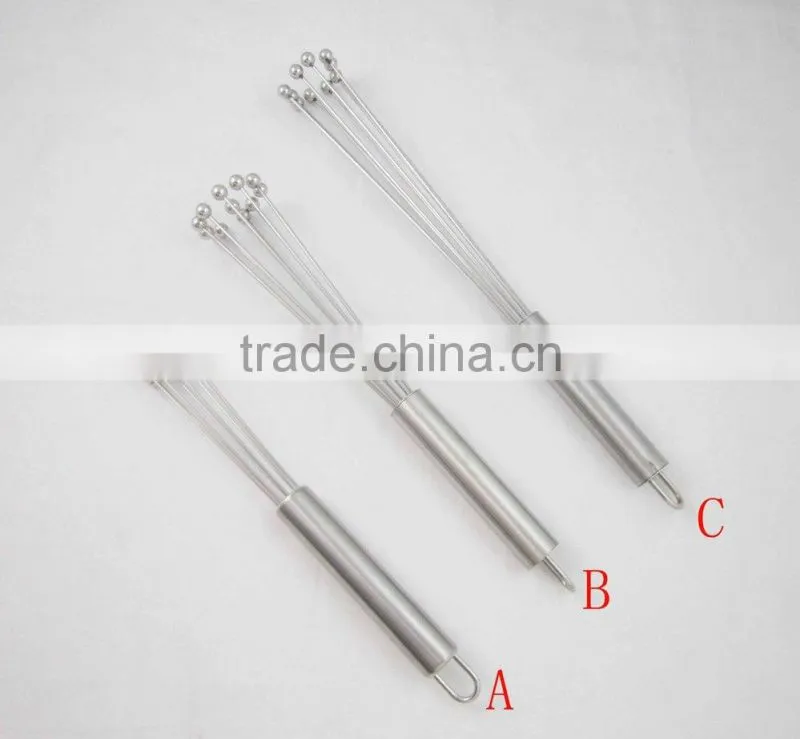 Food Safety Stainless Steel Manual Egg Beater