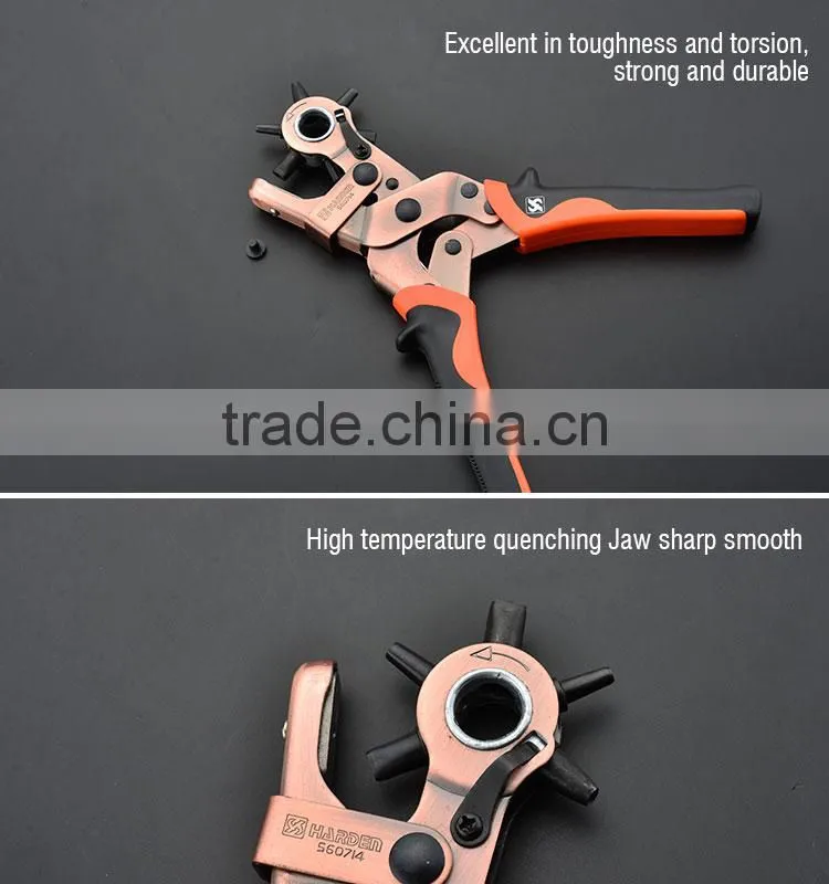 45# Carbon Steel Custom Professional Multi Functional Round Rotary Hole Punch