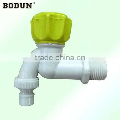 C1030 New design pvc plastic bibcock/shower faucet with mouth