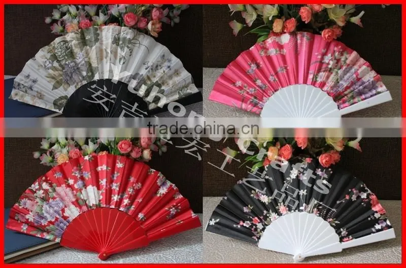 Promotional cloth advertising hand fan