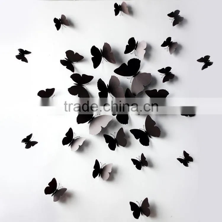 Beautiful Butterfly Style Wall Sticker 3D Custom Wall Decor And Sticker