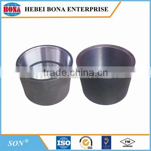 Black carbon steel pipe socktes/couplings