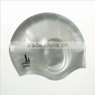 novelty swimming cap flag silicone swimming cap