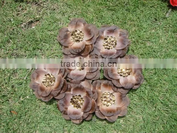 colorful summer newest squin flowers made in China