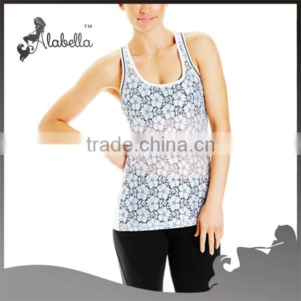New items 2016 lace racerback tank top