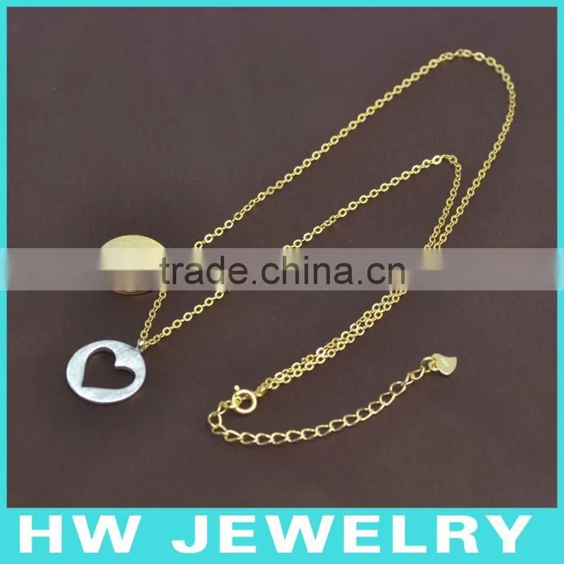 double hear love necklace.90312