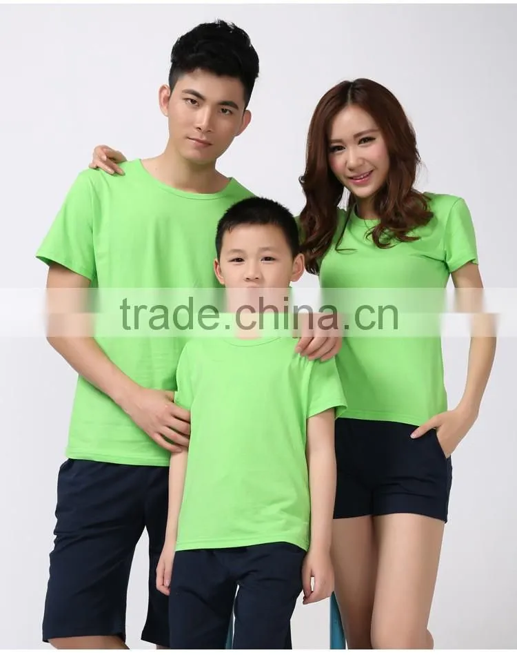 new fashion 2016 summer childrens t-shirts for family clothes mother father son family t shirts cotton parent-children tops
