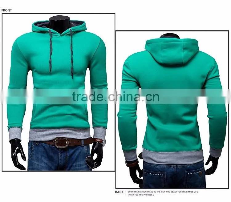 oem wholesale cheap hoodies/ custom fashion man hoody garment/bulk blank pullover hoodies