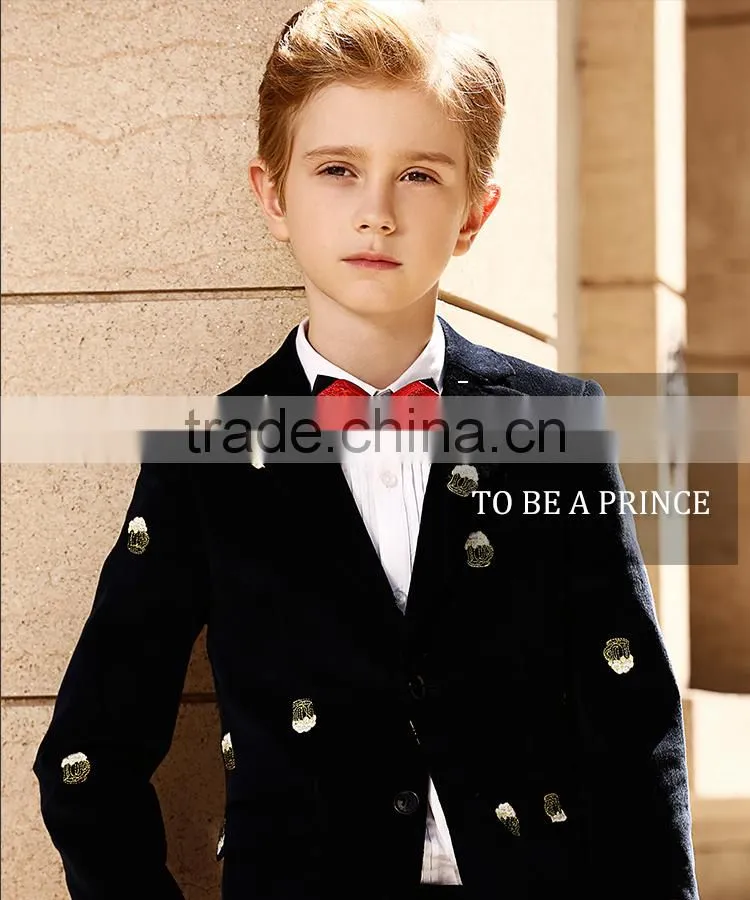 ELPA Velvet Sweat Slimming suits wedding children wear kids