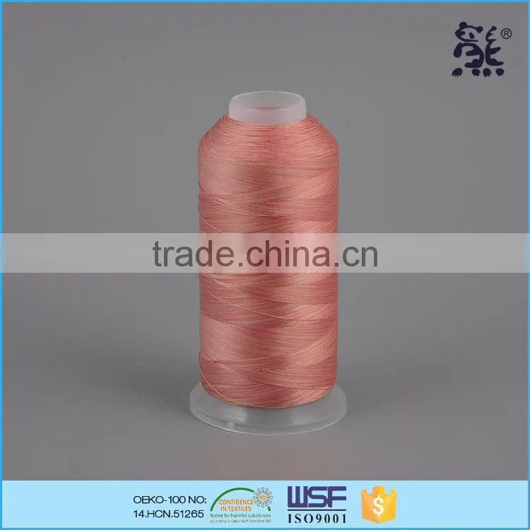 20S/3 High tenacity polyester spun yarn leather sewing thread