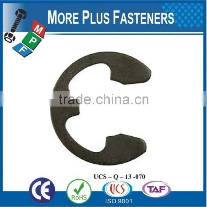 Made In Taiwan Stainless Steel E Style External Retaining E Clip