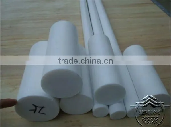 100% virgin Moulded & Extruded PTFE rod