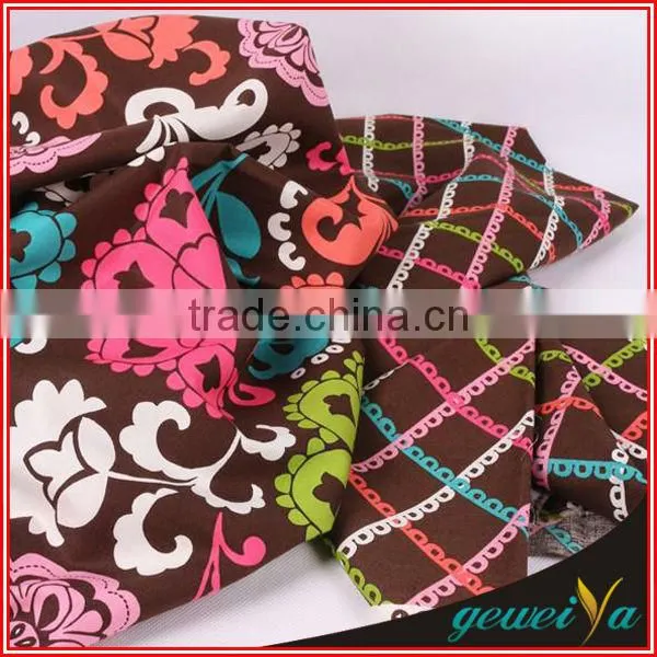 Fashion Printed Cotton Bed Sheet Fabric Textiles