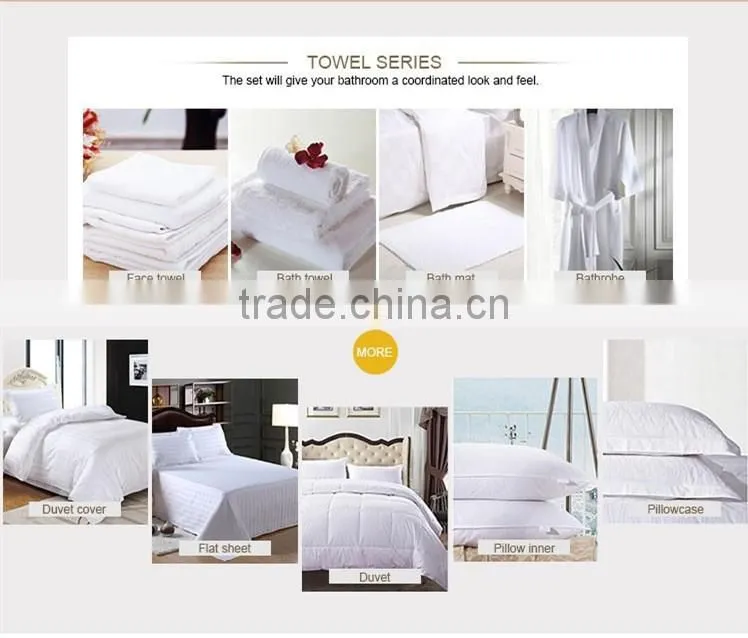 Top 100% cotton Hotel use bed sheet from China Supplier