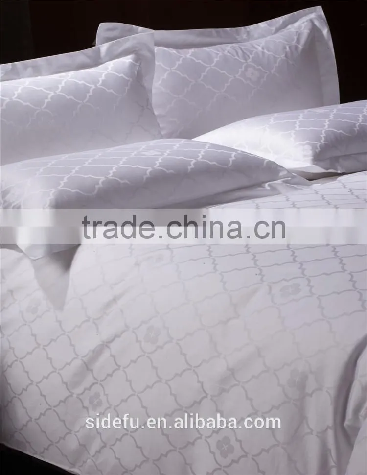 Luxury 100% Cotton Jacquard King Size Bedding Duvet Cover Set