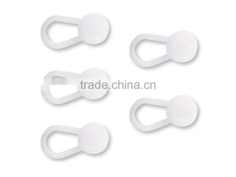 25 pack Waistband Extender Set -5 White Button,5 Black Button,5 Spring Metal Button,5 Cotton Hook,5 Cotton Button Extenders