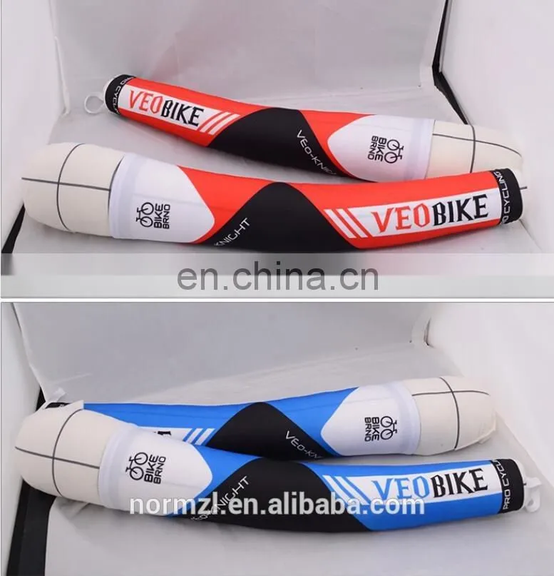 POP bike arm sleeve sublimation cycling arm warmer custom protactive arm sleeve cheap