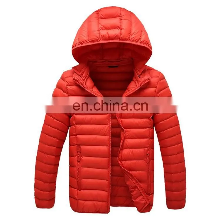 Colorful Windproof Nylon Padded Winter Jackets Coat