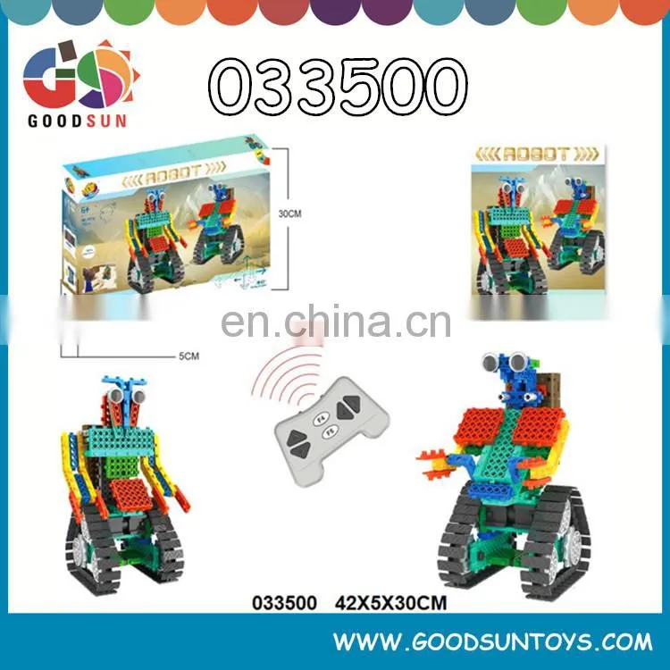 Educational plastic R/C toys for kids R/C car building blocks toys sets for sale