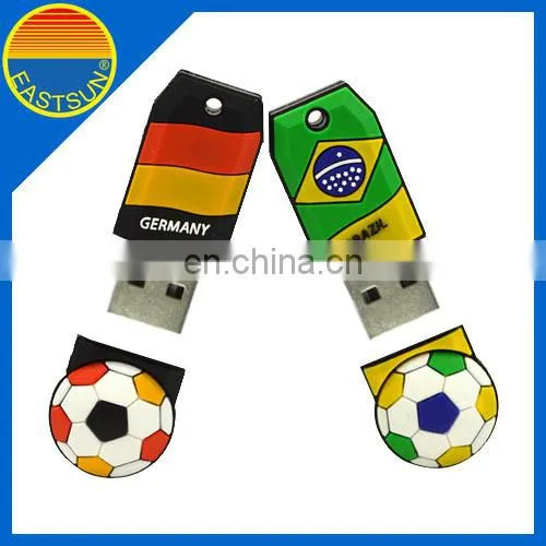 World Cup theme cartoon model usb flash drive