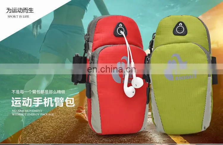 cheap Outdoor Cycling Sports Running Camping Wrist Pouch Mobile Phone Arm Bag Key Money arm sports bag