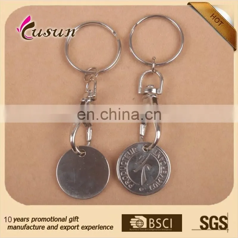 2016 Promotional custom logo metal keychain,keyring,key holder